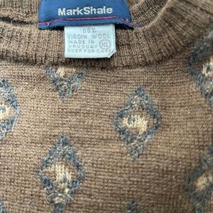 Vintage Brown Wool Sweater